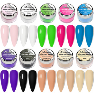 Venta al por mayor Venta directa Nail Art 30g Polvo de uñas brillante <span class=keywords><strong>Brillo</strong></span> Acrílico Cristal Polvo de uñas <span class=keywords><strong>Manicura</strong></span> - Product Image 2