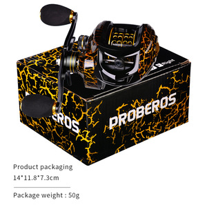 Rueda de <span class=keywords><strong>pesca</strong></span> de agua salada 12BB, carrete de baitcasting, freno magnético, fundición trasera, carrete de <span class=keywords><strong>surfcasting</strong></span>, carrete de <span class=keywords><strong>pesca</strong></span> - Product Image 5