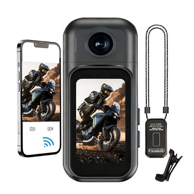 Ultra HD 4K Action Camera 20MP Waterproof Sport Camcorder With External Microphone Remote Control Helmet Cam for Vlog
