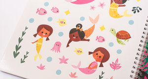 Libro de pegatinas de Color personalizado para niños, impresión Offset de tapa dura - Product Image 3