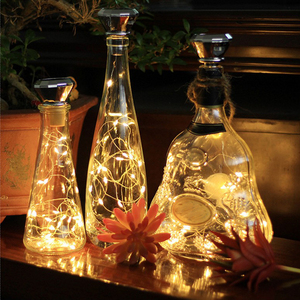 <span class=keywords><strong>Guirlande</strong></span> solaire LED en liège pour <span class=keywords><strong>bouteille</strong></span> de vin, lampe d'extérieur, <span class=keywords><strong>guirlande</strong></span> féerique pour noël, fête de mariage, décoration de jardin - Product Image 1