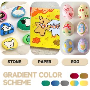ชุดปากกามาร์กเกอร์ระดับพรีเมียมสำหรับวาดภาพและจดบันทึก ปากกาเจล 12 สี หัวปากกา 1-5 มม. ของขวัญสำหรับนักเรียน ศิลปิน คุณภาพสูง - Product Image 4