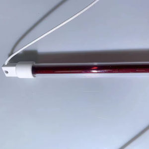 Último diseño Ruby onda corta 220V 1000W lámpara de <span class=keywords><strong>baño</strong></span> de calor infrarroja halógena de cuarzo de cerámica de doble capa - Product Image 3