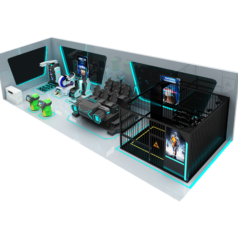 Высокая прибыль, набор виртуальной реальности, игры в парк развлечений, крытая игровая площадка и парк виртуальной реальности