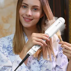 Fer Original pratique de sécurité professionnelle chauffage rapide lissage titane vapeur plat fer à lisser pour Salon de coiffure