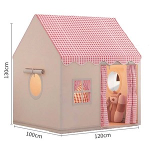 Nueva Carpa Infantil Grande a Cuadros Rosas para Jugar en Interiores y Exteriores, Ideal para Jugar y Fiestas, Carpa Interior Perfecta - Product Image 2