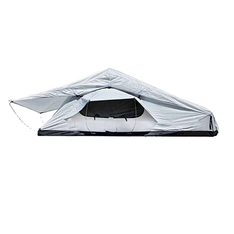 Dj — remorque de voyage en forme de caravane, pliable, manuelle, souple, pour toit de voiture, tente de Camping, caravane