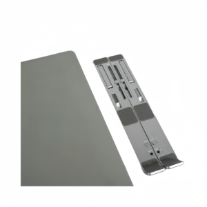Nouveau support pour ordinateur portable en aluminium, support pliable en métal, angle de vision réglable, support de rangement créatif rétractable - Product Image 6