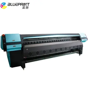 advertising billboard printing New Wholesale high speed 3.2m solvent printer C8 with 4 konica 512i heads vinyl printer