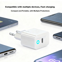 DENIXI Factory-Direct PD3.0 Chargeur 20W Chargeur rapide Chargeur portable pour la maison et le bureau