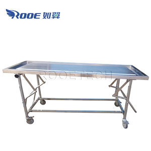 Table d'autopsie en acier inoxydable à prix d'usine pour le <span class=keywords><strong>lavage</strong></span> <span class=keywords><strong>mortuaire</strong></span> et l'embalsamation post-mortem - Product Image 1