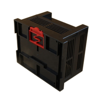 Caja de Conexiones Industrial para Riel DIN de 115 x 90 x 72 mm, Carcasa de Plástico ABS para Proyectos, Dispositivo de Automatización PLC, Cableado
