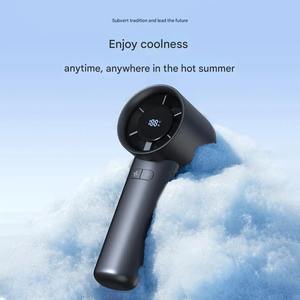 Portable <b>Handheld</b> Turbo <b>Fan</b> 100 Wind Speeds Adjustable Mini Personal <b>Fan</b> Battery Operated Electric Eyelash <b>Fan</b> - Product Image 3