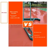 Grattoir à eau en aluminium pour le nettoyage des terrains de sport en plein air, terrains de basket gonflables, installations de divertissement aquatique