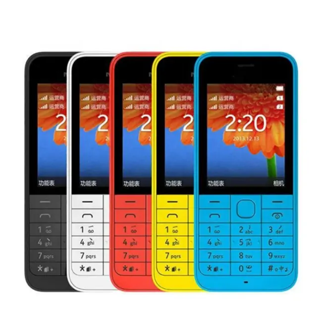 For Nokia 225 Dual Sim Factory Unlocked Original Simple Super Cheap Classic Bar Unlocked Mobile Cell Phone