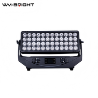 Светодиодный матричный светильник для улицы 48*20W RGBW 4-в-1, IP65, DMX512, с независимым управлением по восьми сегментам, алюминиевый корпус, высокий CRI 90