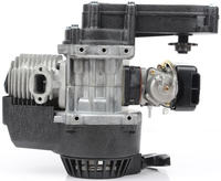 Moteur haute performance 49cc personnalisé en direct d'usine pour mini pocket bike, mini moto de course