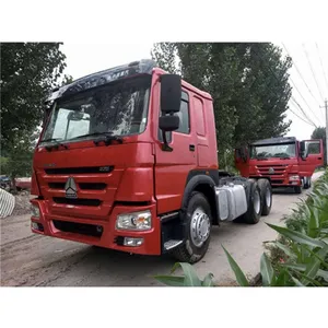 375Hp贝本Cng Howo卡车Uzbekistan 371Hp品牌Sino便宜公平销售二手拖拉机卡车雷诺卡车