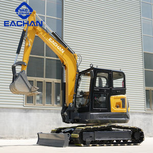 Spedizione gratuita CE EPA Euro 5 escavatore piccole miniere Diesel 6.5 tonnellate escavatore movimento terra escavatore con ricambio - Product Image 3