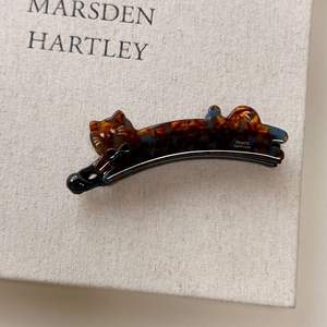 Pinza para el pelo de acetato con diseño de gato coreano y plátano, accesorio de moda para el cabello de mujer para fiestas - Product Image 5