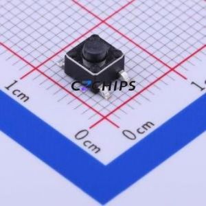 TSA453G38-250 Tactile Switch SMD-4P,4.5x4.5mm Switch Single Pole Single Throw Round Button 2.5N Vertical Mount - Product Image 1
