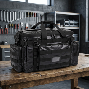 Sacs de transport de produits toxiques personnalisables en nylon Cordura 1000D, résistants à l'eau et aux produits chimiques, renforcés - Product Image 3