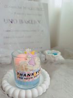 Bougies Crème Personnalisées Tendances, Bougies Glace Parfumées, Bougies Dessert pour Parfum d'Ambiance, Cadeau Mariage Fête des Mères