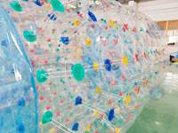 Vente chaude Rouleau d'eau gonflable pour enfants et adultes Balle roulante personnalisée en TPU utilisée dans les piscines, les lacs et les parcs d'attractions
