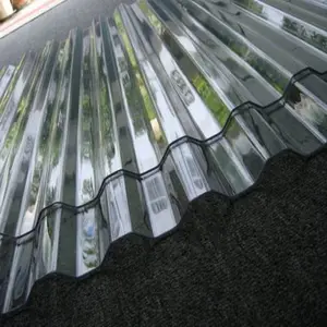 1.5mm thick uv plastic roofing panels flexible corrugated polycarbonate sheet