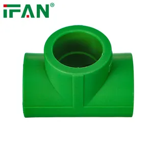 IFAN ISO PPR配件白绿灰色PN25 20毫米管件PPR三通