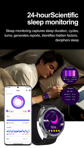 Smartwatch ET472 con Schermo AMOLED da 1,53 Pollici, Batteria da 380 mAh, NFC, Chiamate SOS, Monitoraggio ECG e Salute - Product Image 6