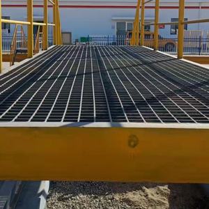 Rejillas de Acero Inoxidable Duraderas y Anticorrosivas para Drenaje de Zanjas, Cubiertas para Canales, Pasarelas Peatonales, Recubiertas de Zinc, Resistentes al Fuego y al Agua - Product Image 3