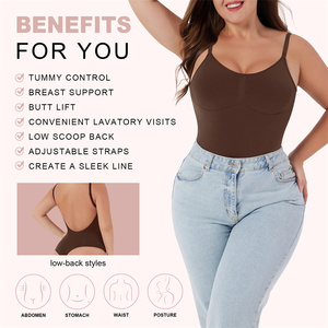 Bán buôn Đảng mặc Tummy kiểm soát Shapewear điêu khắc bodysuit cơ thể liền mạch Shaper thong Shapewear cho phụ nữ - Product Image 3