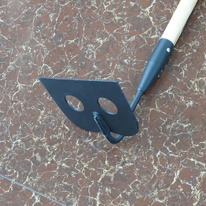Outils de jardinage de vente directe d'usine binette agricole <span class=keywords><strong>avec</strong></span> <span class=keywords><strong>manche</strong></span> en bois <span class=keywords><strong>houe</strong></span> <span class=keywords><strong>creuse</strong></span> <span class=keywords><strong>houe</strong></span> agricole de jardin - Product Image 5