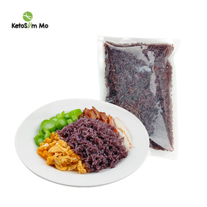 Bán buôn ketoslim mo hạt đen ít chất béo keto chế độ ăn uống Trung Quốc shiratki ngay lập tức bữa Ăn Gạo thay thế Konjac gạo đen 18 tháng - Product Image 1