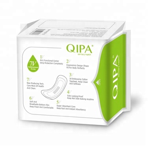 Toallas Sanitarias Ultrafinas Desechables de Alta Absorción para Mujer, Transpirables con Alas, Venta al Por Mayor - Product Image 1