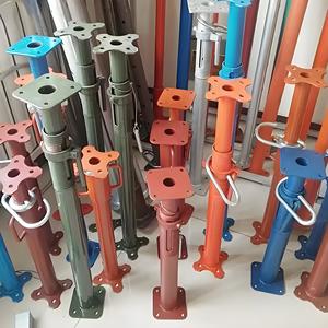 Derfon nhà máy trực tiếp jack bài thép có thể điều chỉnh đạo cụ Q235 thép chống đỡ sơn acrow đạo cụ cho xây dựng - Product Image 5