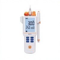 SCITEK Medidor de pH portátil-0,00 a 14.00pH Ajuste de pantalla táctil Medidor de pH