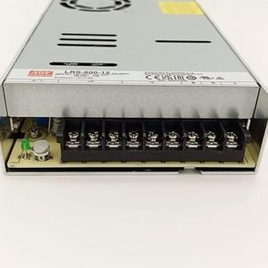 แหล่งจ่ายไฟแบบสวิตชิ่งเอาต์พุตเดี่ยว 600w ซีรีส์ Lrs-600 24v Lrs-600-24 ใหม่ ของแท้ ระบบควบคุมอัตโนมัติสำหรับอุตสาหกรรม แบบตั้งโปรแกรมได้ - Product Image 1