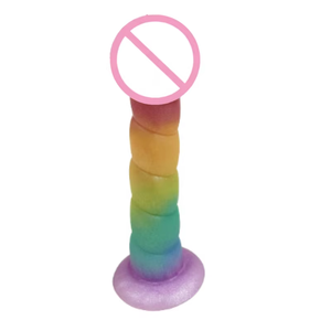 Juguetes Sexuales Realistas, Dildo de Silicona Líquida Colorido, Tapón Anal, Estimulador de Próstata, Masajeador Corporal - Product Image 2