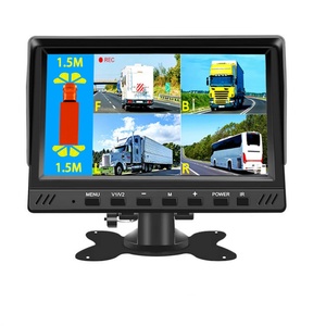 จอภาพติดรถยนต์ VEER ขนาด 7 นิ้ว พร้อมช่องต่อ DC และ AV รองรับแรงดันไฟฟ้า 12v 24v จอ LCD สำหรับรถบรรทุก รถบัส ใช้สำหรับมองหลัง ถอยจอด - Product Image 5