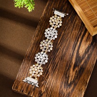 Mode dame femmes coloré mignon neige charme bracelet de montre pour Apple Watch série 9 40mm 41mm 44mm 45mm