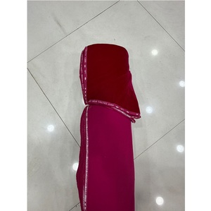 Tissu en velours Micro 9000 le plus vendu, matière douce et luxueuse pour robes, tenues de soirée, kurtis et ensembles pour femmes, en vente - Product Image 1