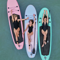 Planche de SUP gonflable avec accessoires complets, kit portable tout-en-un pour adultes et débutants, PVC Drop Stitch pour une grande durabilité