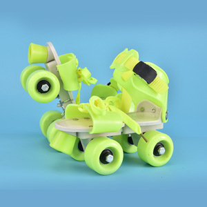 <span class=keywords><strong>Patines</strong></span> de cuatro <span class=keywords><strong>ruedas</strong></span> de doble fila, <span class=keywords><strong>patines</strong></span> ajustables - Product Image 6