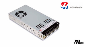 LSR-350W-36 工业级导轨式DC-DC开关电源 36V 9.7A 350W 宽直流输入 低电压纹波 高稳定性 - Product Image 2