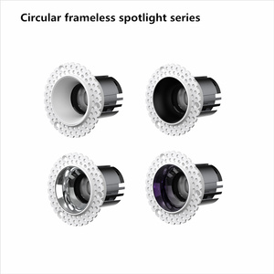 ไฟสปอร์ตไลท์ LED ติดเพดานในร่ม 8W12W15W ป้องกันแสงสะท้อน CRI90 COB ห้องนั่งเล่นโฮมออฟฟิศห้องนอนไฟเพดาน - Product Image 6