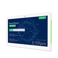 Tableta de Pared con Pantalla Táctil LED de 10.1 Pulgadas con Alimentación POE, Sistema de Reservas RK3288 para Salas de Reuniones y Conferencias