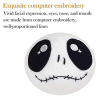 V082 Poupée en peluche Jack Skellington, super douce, créative, pour Halloween, cadeau de fête pour enfants
