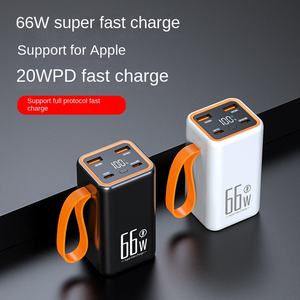 Mini Banco de Energía de 20000mAh, Cargador Portátil de Batería <span class=keywords><strong>Externa</strong></span> con Carga Rápida de 66W para iPhone 16 <span class=keywords><strong>Pro</strong></span>, Samsung, <span class=keywords><strong>Xiaomi</strong></span>, Huawei - Product Image 3